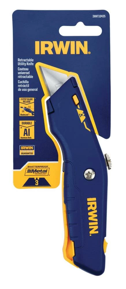 Budget ๐ IRWIN Utility Knives 3/4-in 1-Blade Retractable Utility Knife with On Tool Blade Storage โ๏ธ 5 Budget ๐ IRWIN Utility Knives 3/4-in 1-Blade Retractable Utility Knife with On Tool Blade Storage โ๏ธ - Image 3