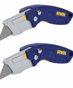 Hot Sale ❤️ IRWIN Utility Knives ProFlip 3/4-in 2-Blade Folding Utility Knife with On Tool Blade Storage 👏