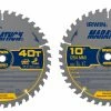 Hot Sale 🌟 IRWIN Circular Saw Blades Irwin Marathon Large Diameter Saw Blades Marathon 2-Pack 10-in 40-Tooth Tungsten Carbide-tipped Steel Miter/Table Saw Blade Set 🎉 -IRWIN Sales Store 44080526 scaled