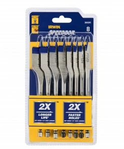 Top 10 โ๏ธ IRWIN Woodboring Drill Bits 8-Piece Assorted Woodboring Spade Drill Bit Set โญ