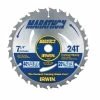 Budget ⭐ IRWIN Circular Saw Blades Marathon 7-1/4-in 24-Tooth Segmented Carbide Circular Saw Blade 💯