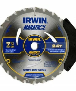 Budget ⭐ IRWIN Circular Saw Blades Marathon 7-1/4-in 24-Tooth Segmented Carbide Circular Saw Blade 💯 -IRWIN Sales Store 45046846