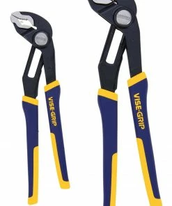 New 😍 IRWIN Plier Sets Visegrip Quick Adjusting GrooveLock 2-Pack Tongue & Groove Plier Set 🔔